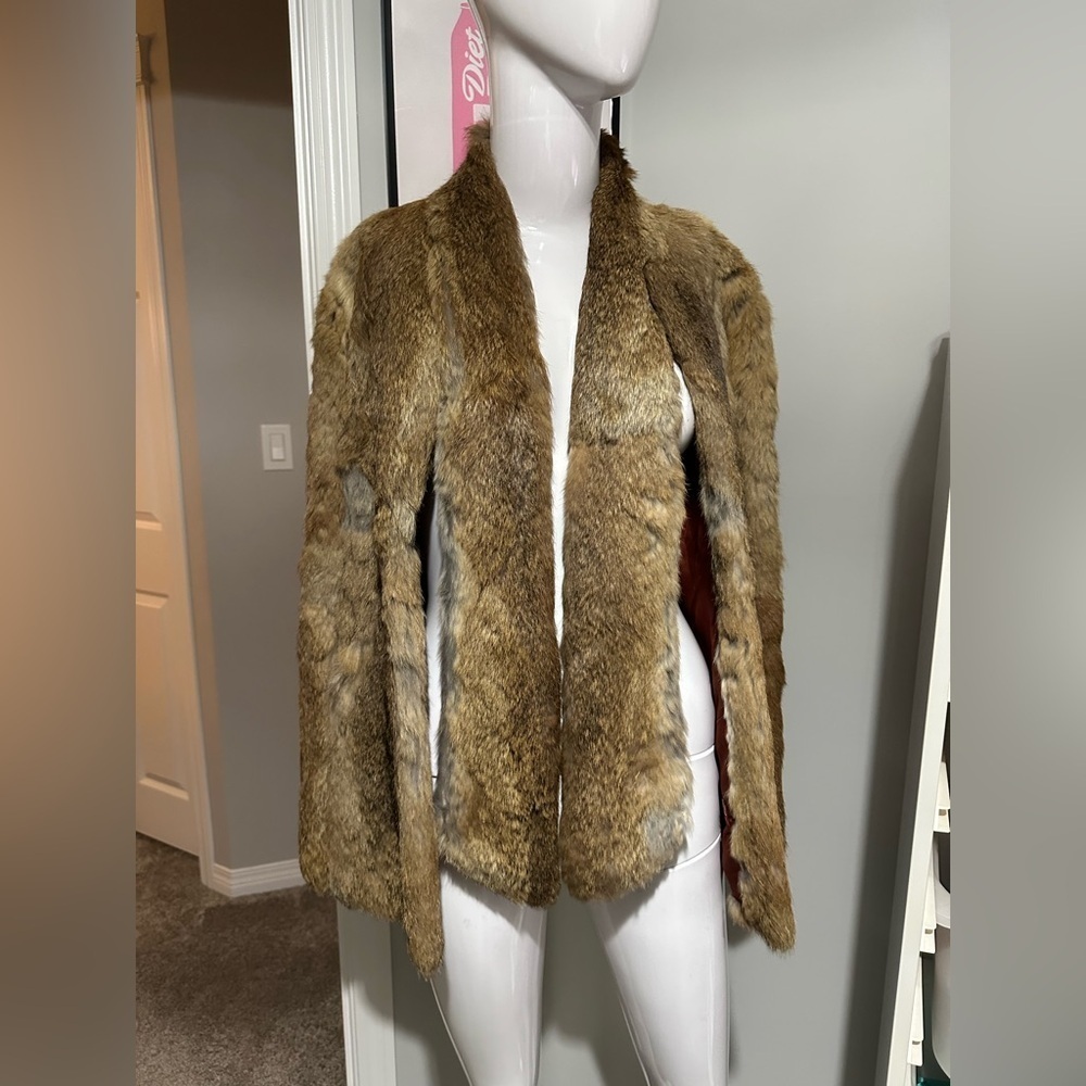 Opera Brown Fur Coat